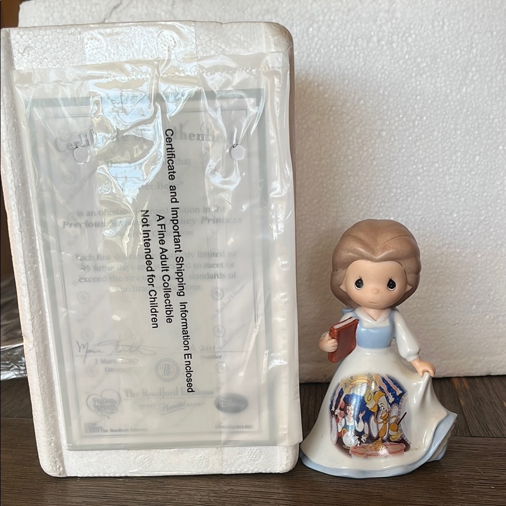 Precious Moments Disney Princess Figurine - Blue and White